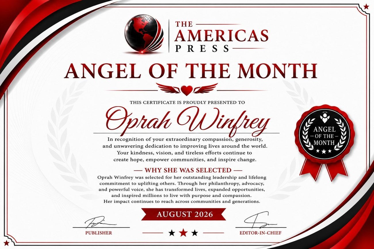 Angel of the Month – Oprah Winfrey