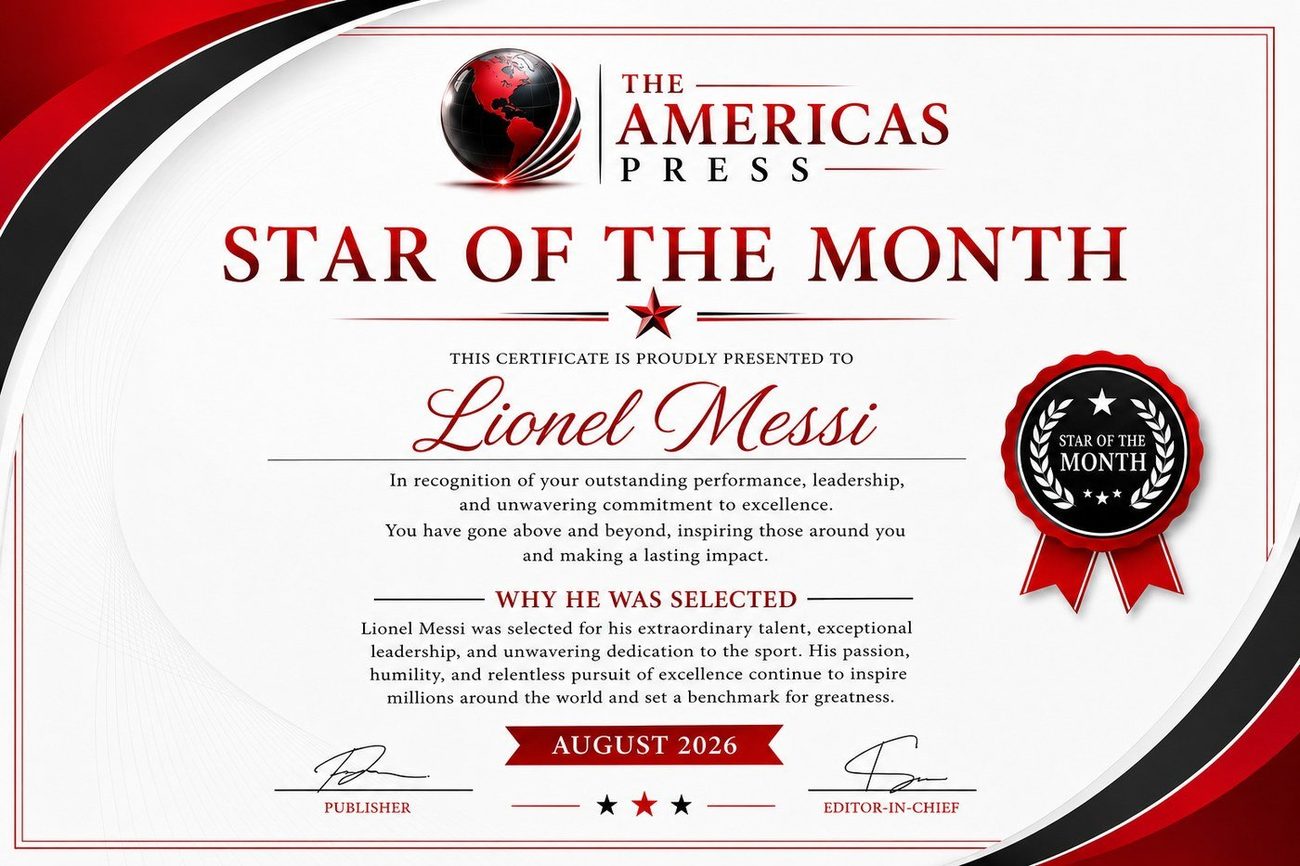Star of the Month – Lionel Messi