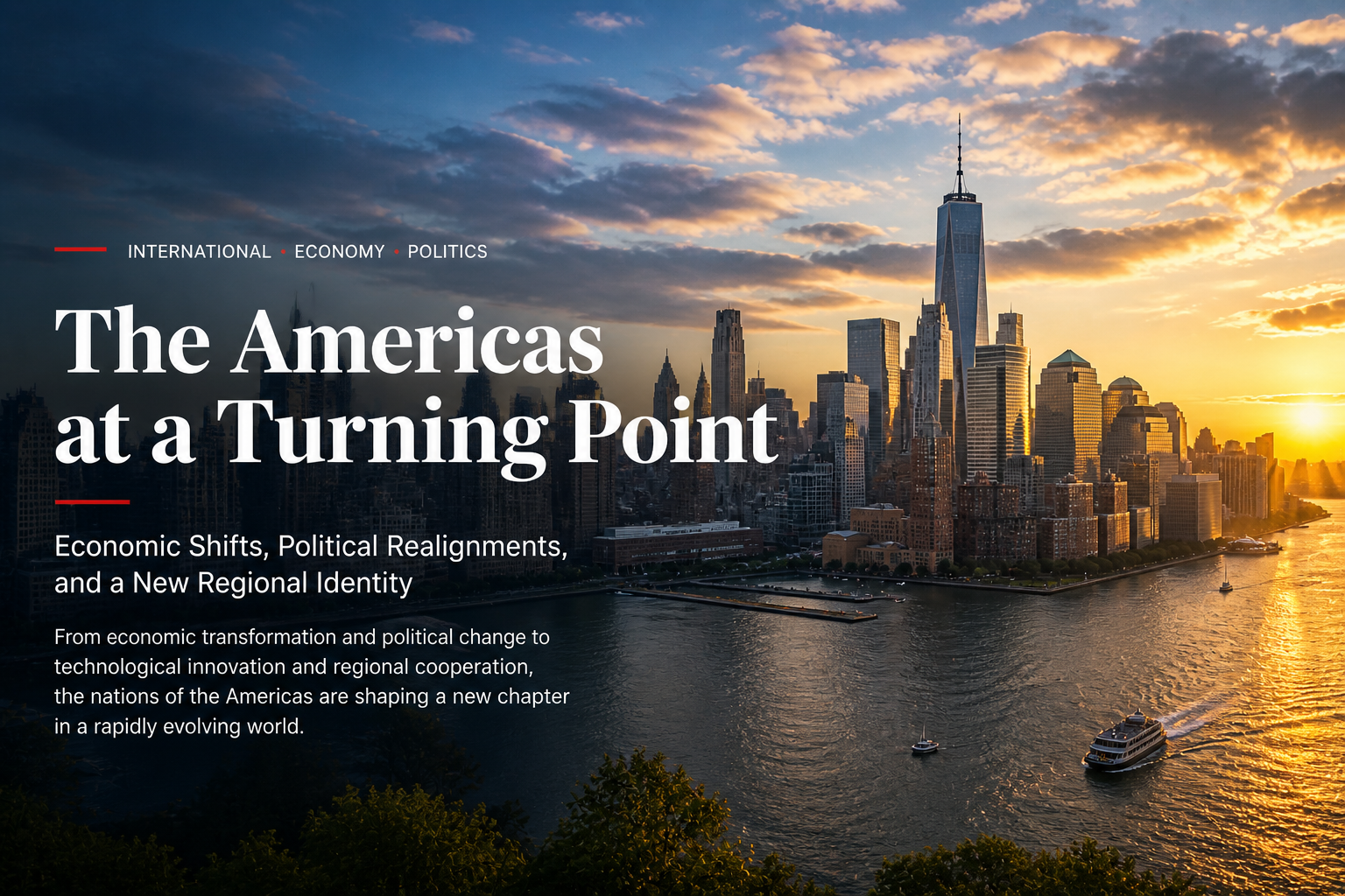 The Americas at a Turning Point: Economic Shifts, Political Realignments, and a New Regional Identity
